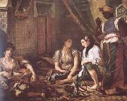 Eugene Delacroix Women of Algiers (mk09) china oil painting reproduction